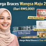 Harga braces Wangsa Maju 2026 dari RM5,000 di Klinik Pergigian Sharifah Aminah LEXA menawarkan metal braces dan clear aligners.