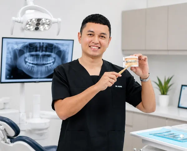 Rawatan teeth whitening di Klinik Pergigian Sharifah Aminah Kuala Lumpur