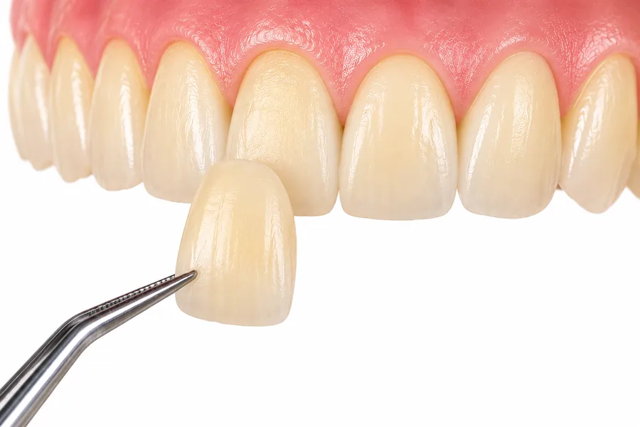 Composite veneer gigi di Kuala Lumpur untuk memperbaiki bentuk dan warna gigi hadapan.