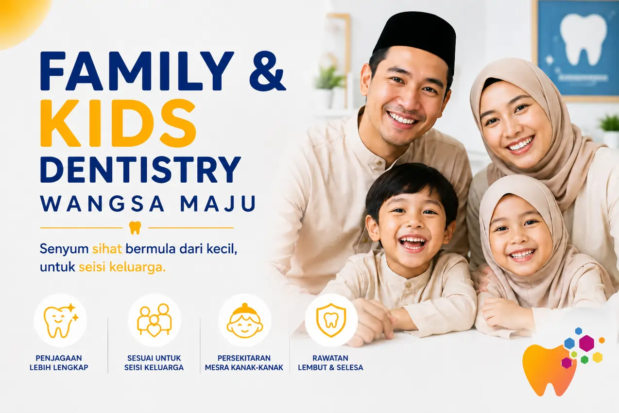 Klinik Pergigian Keluarga dan Kanak-Kanak Wangsa Maju di Klinik Pergigian Sharifah Aminah