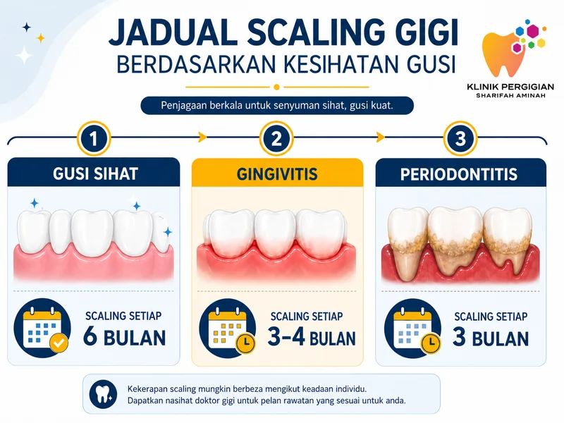 jadual scaling gigi