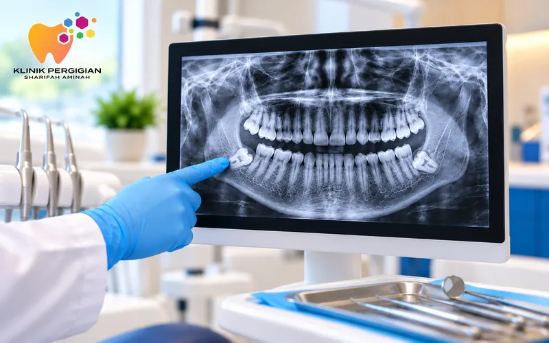 X-ray OPG untuk menilai gigi geraham bongsu di Wangsa Maju